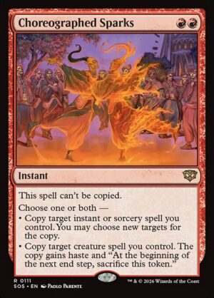 Choreographed Sparks (Foil)